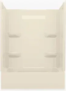 27x54x59 Lyons Tub Surround Biscuit