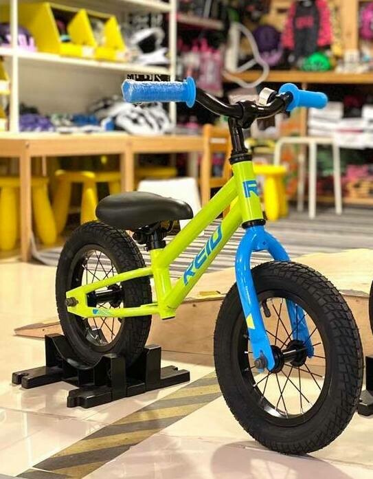 Reid Explore Balance Bike Yellow Blue