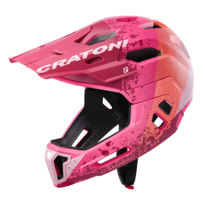 Cratoni C-maniac 2.0 MX Pink Orange Matt SM 52-56cm Cratoni C-maniac 2.0 MX Pink Orange Matt SM 52-56cm