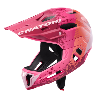 Cratoni C-maniac 2.0 MX Pink Orange Matt ML 54-58cm
