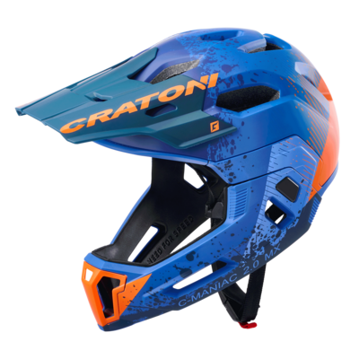 Cratoni C-maniac 2.0 MX Blue Orange Matt ML 54-58cm Cratoni C-maniac 2.0 MX Blue Orange Matt ML 54-58cm