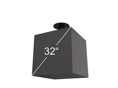 Digital Signage - LED-Cube-Ceilingsign 32"