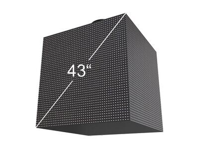 Digital Signage - LED-Cube-Ceilingsign 43