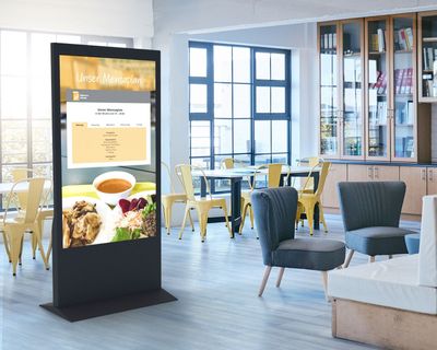 Digital-Signage-Stelen - Indoor