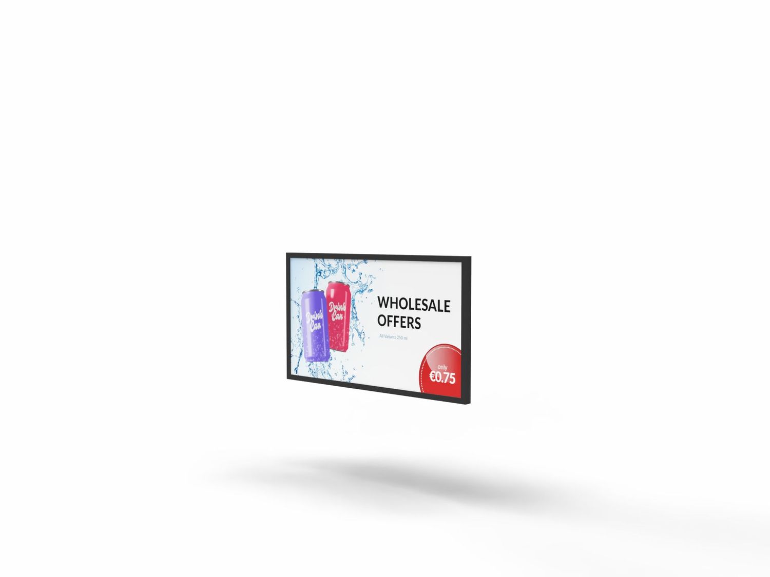 Digital Signage Outdoor-Monitor SLIM 49"