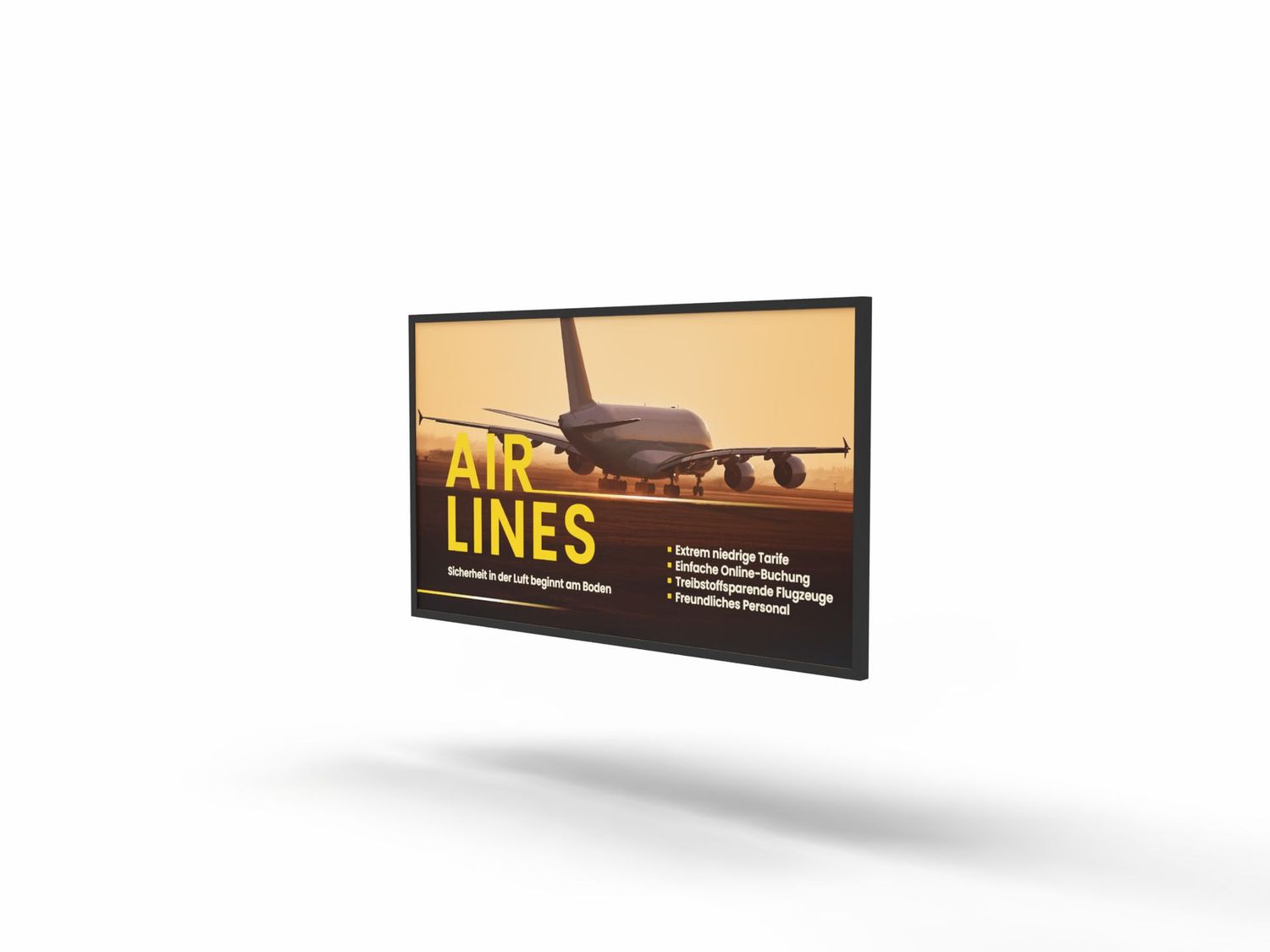 Digital Signage Outdoor-Monitor SLIM 75"