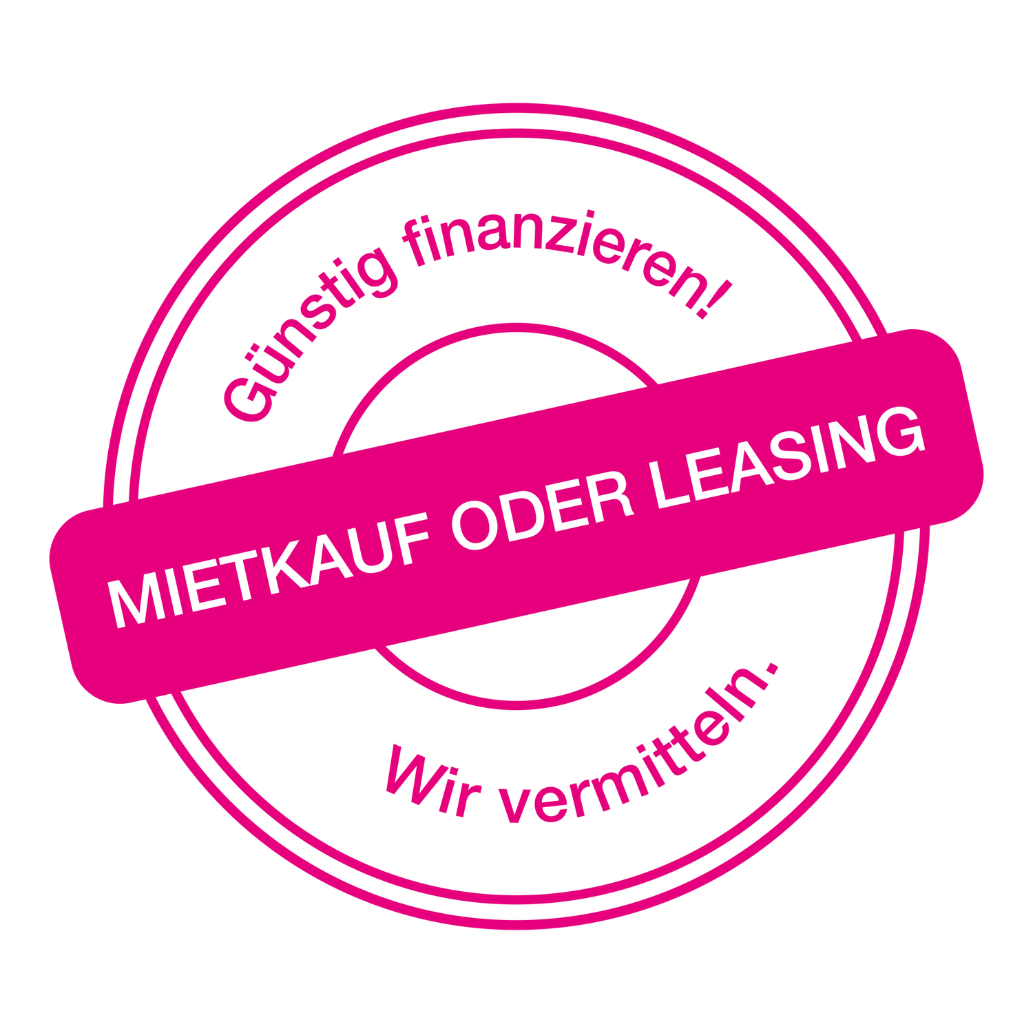Mietkauf oder Leasing. Günstig finanzieren! Wir vermitteln
