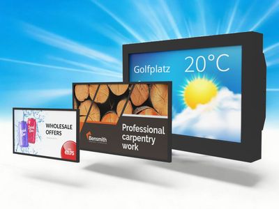 Digital signage outdoor monitor 32“ - Other sizes: 43”, 49“, 55”, 65“, 75”, 86” Digital signage outdoor monitor 32“ - Other sizes: 43”, 49“, 55”, 65“, 75”, 86”