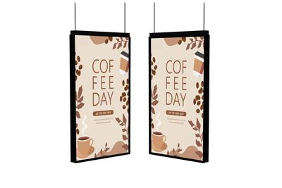 Digital Signage – Doppelmonitore für Schaufenster u. Verkaufsraum (2500/700 cd/m²) 55 Digital Signage – Doppelmonitore für Schaufenster u. Verkaufsraum (3000/700 cd/m²) 55"