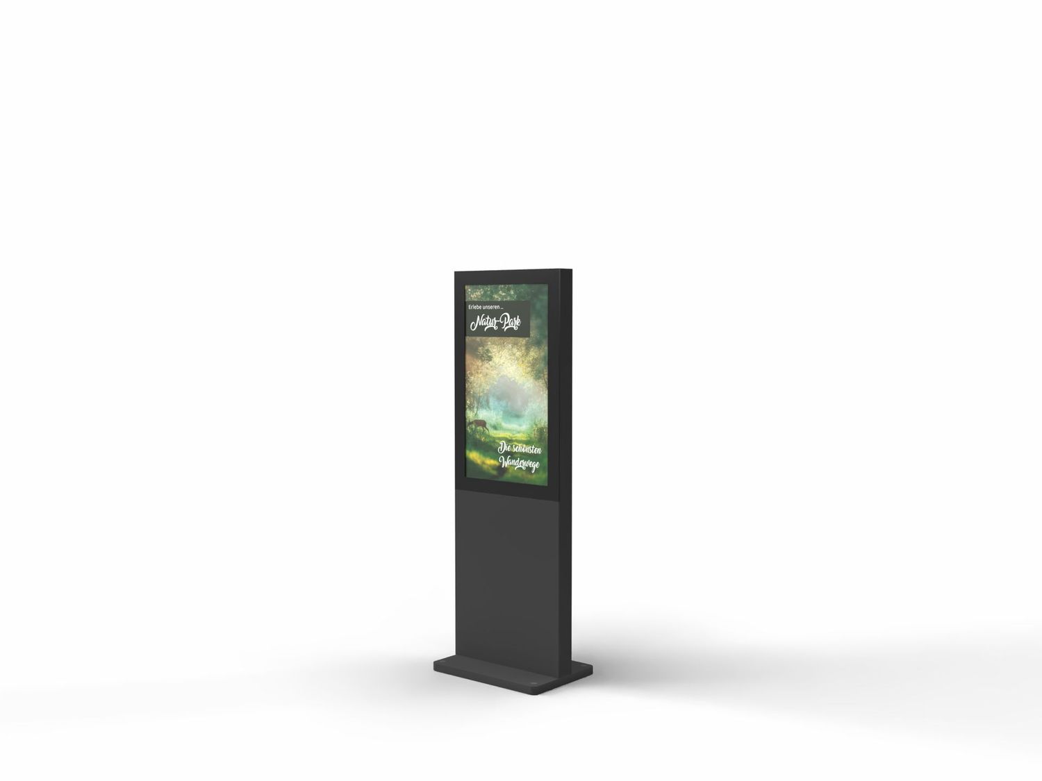 Digital-Signage-Stelen - SLIM Outdoor 43"