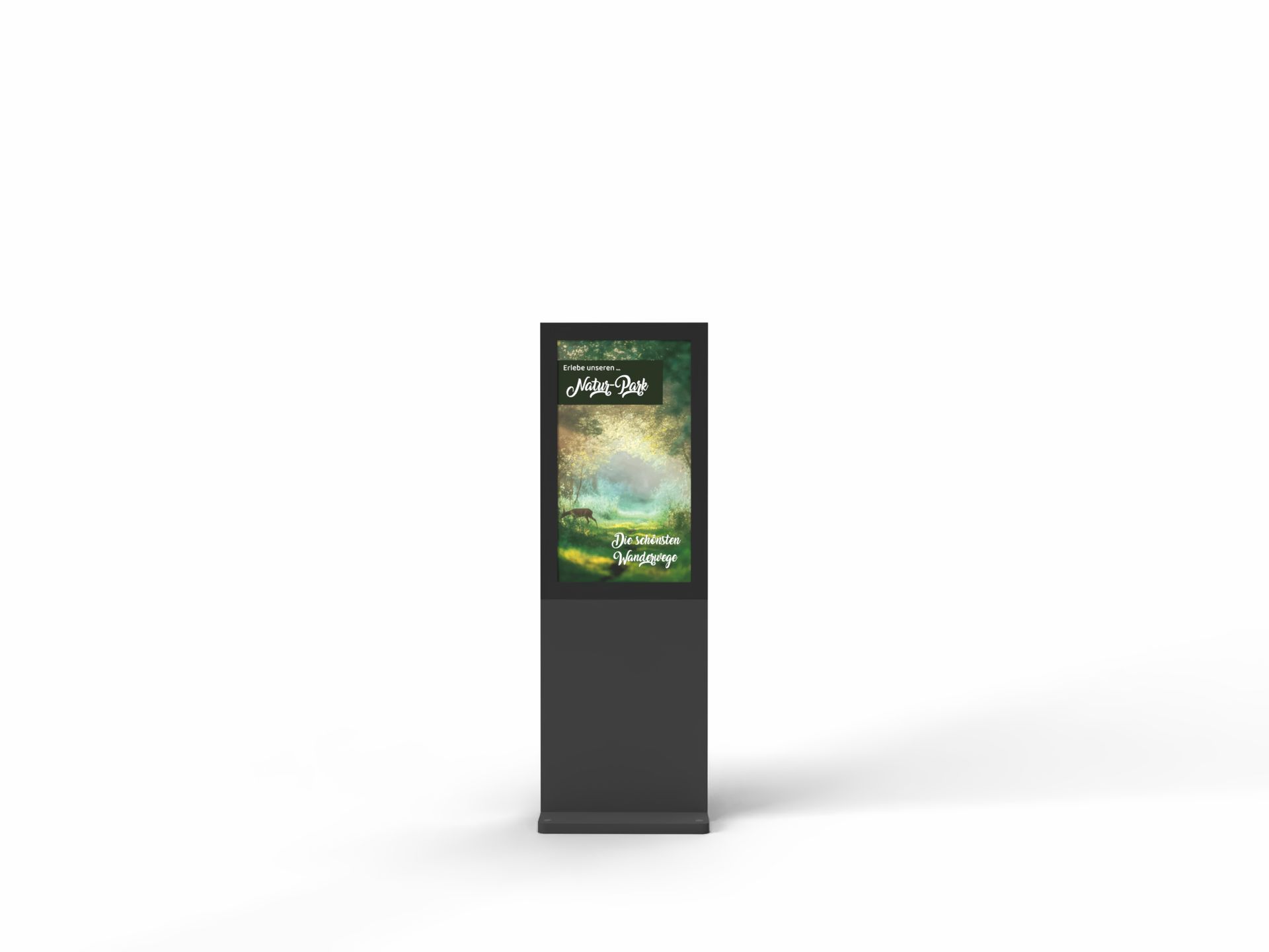 Digital-Signage-Stelen - SLIM Outdoor 43