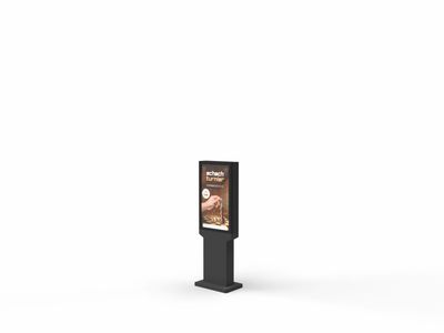 Digital-Signage-Stelen - SLIM ART Outdoor 32 Digital-Signage-Stelen - SLIM ART Outdoor 32", IP66