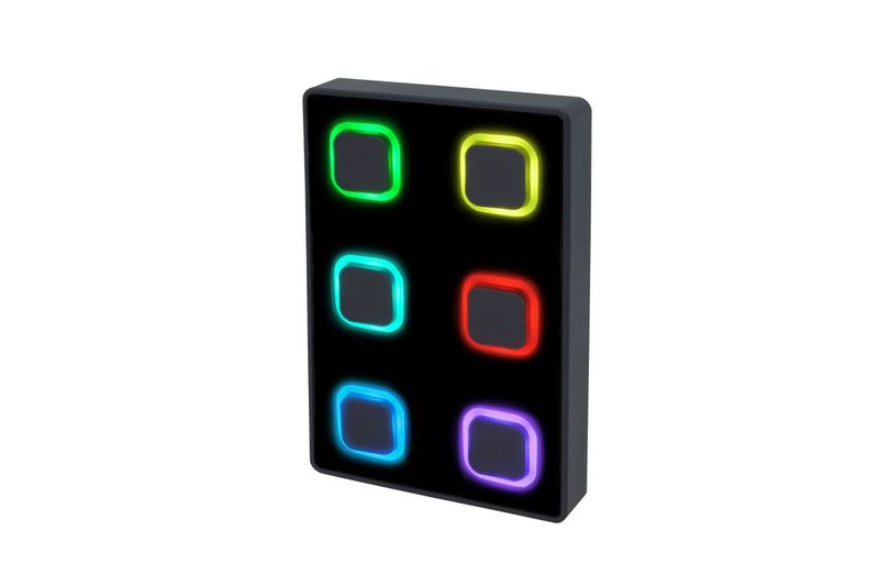 Wandtastatur, DMX-Steuerung und Software, Architekturlicht