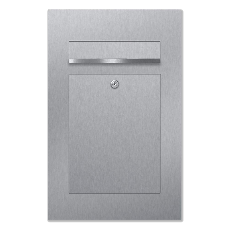Edelstahl-Briefkasten Edelstahl-Briefkasten
