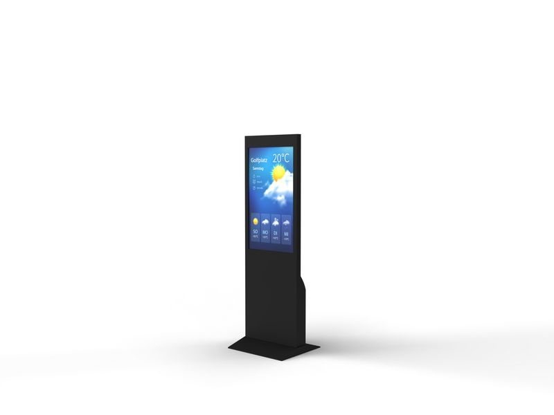 Digital Signage Indoor-Stele, Monitor 32"