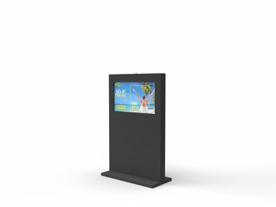 Digital Signage Outdoor-Stele, Landscape Monitor, 43"