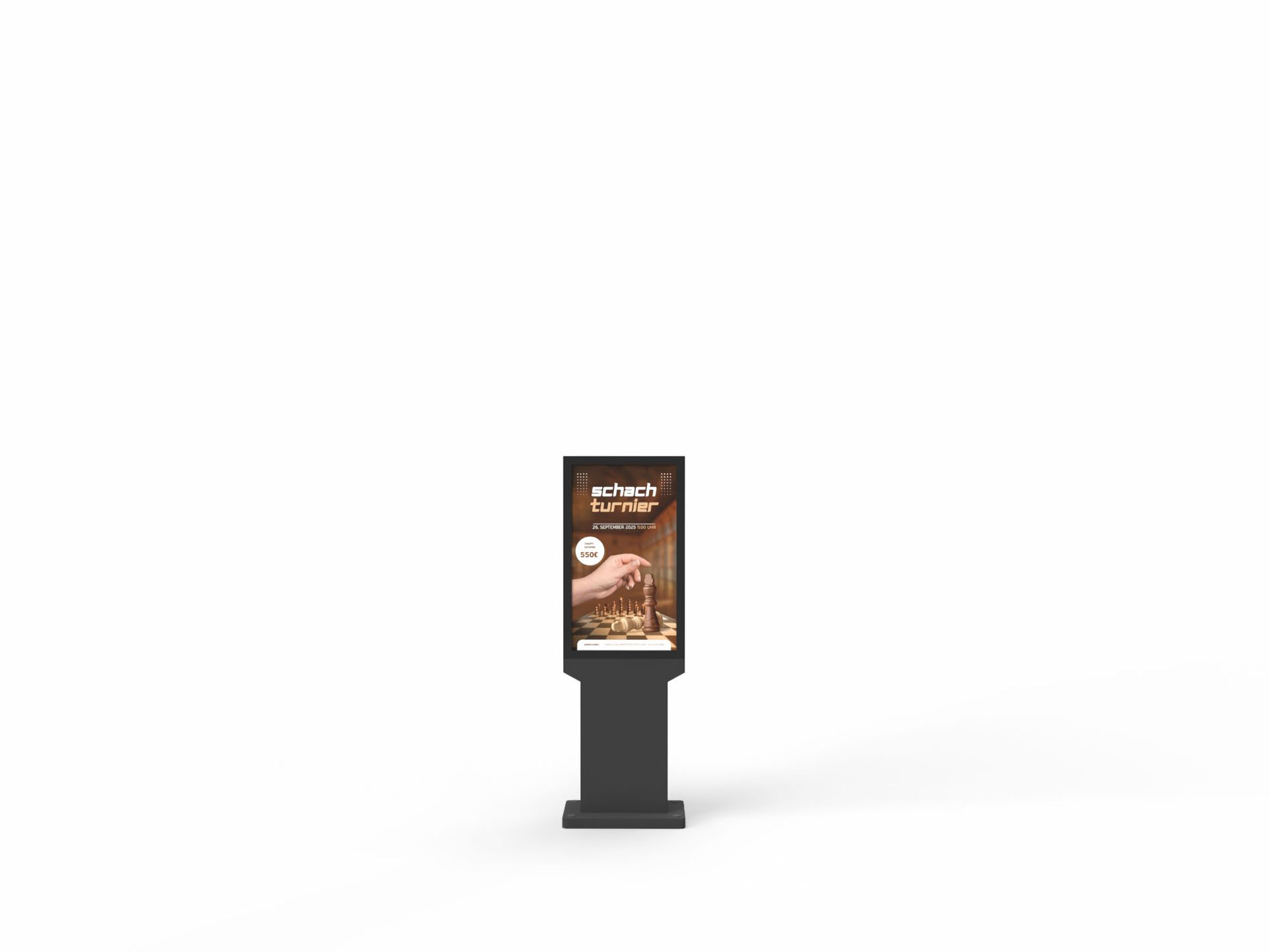 Digital-Signage-Stelen - SLIM ART Outdoor 32