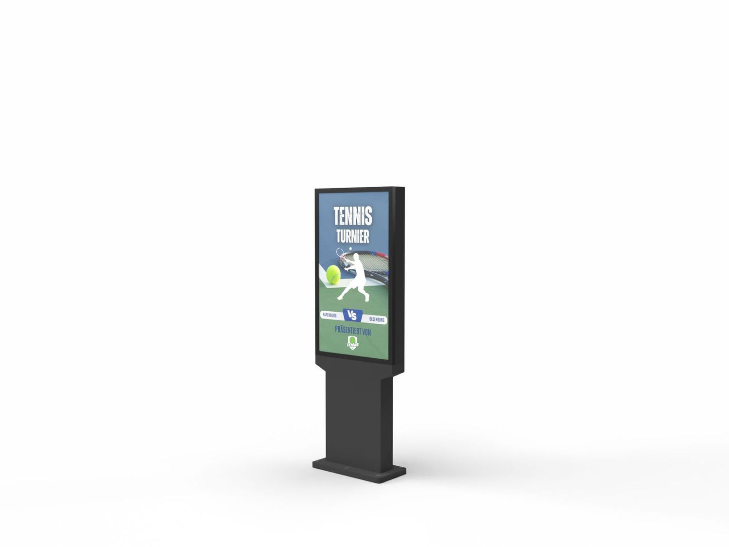Digital-Signage-Stelen - SLIM ART Outdoor 49