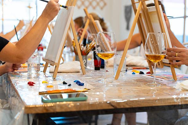 Corporate Team Building Paint Night — Upcoming Session
