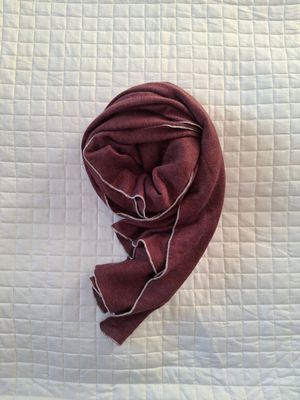 Stola - in canapa - colore cioccolato - n.120 Stola - in canapa - colore cioccolato - n.120