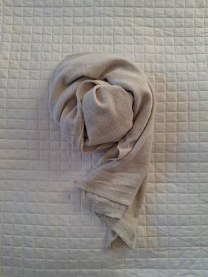 Stola - in canapa - colore beige - n.100