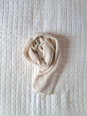 Sciarpa - 100% canapa - misura piccola - color Sabbia - n. 121