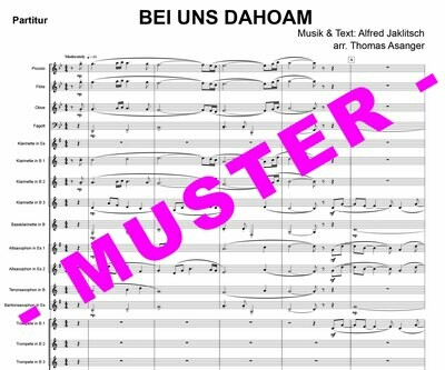 Bei uns Dahoam (Die SEER) für Blasmusik