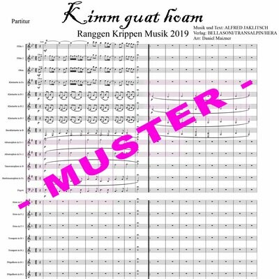 Kimm guat hoam (Die SEER) für Blasmusik m. Gesangstimmen