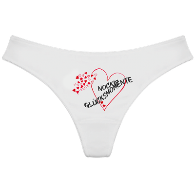 Tanga Glücksmomente weiß