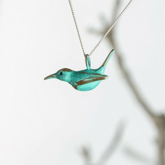 Sunbird patinated bronze