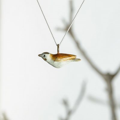 Sparrow patinated bronze