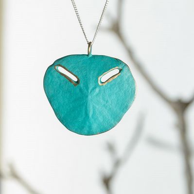 Pansy patinated bronze