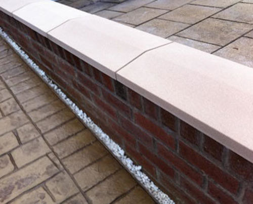 Wall Top Coping Stones Twice Weathered