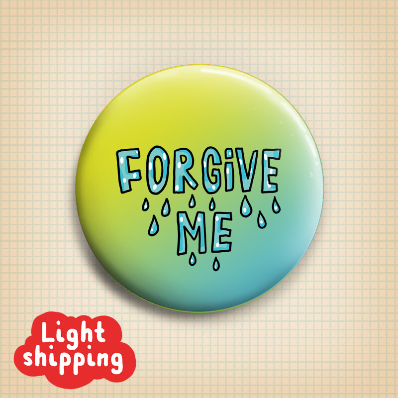 "Forgive Me" Button