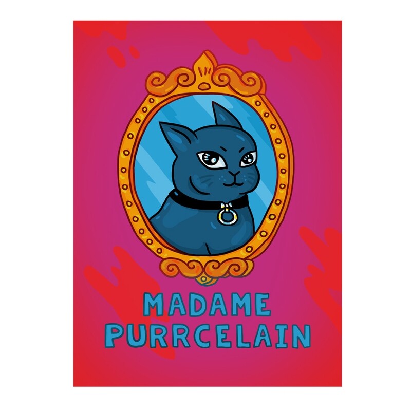 Zine &quot;Madame Purrcelain&quot; (English!)