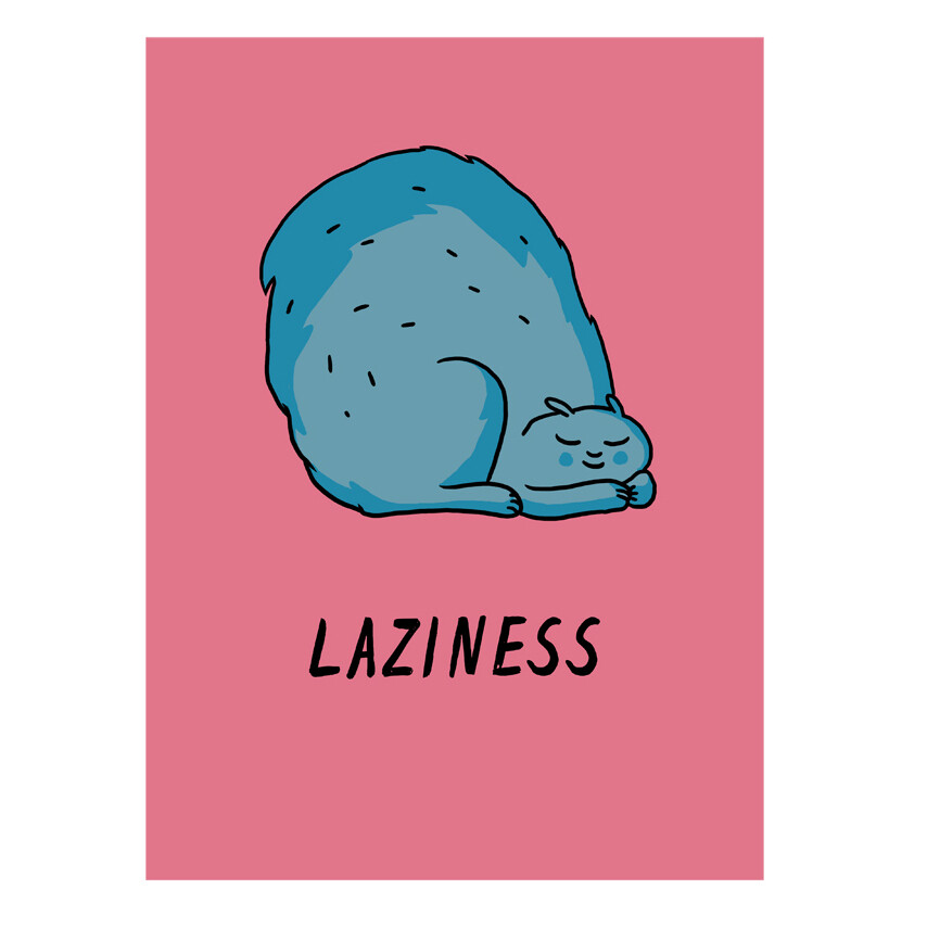 Зин "Laziness" (На английском!)