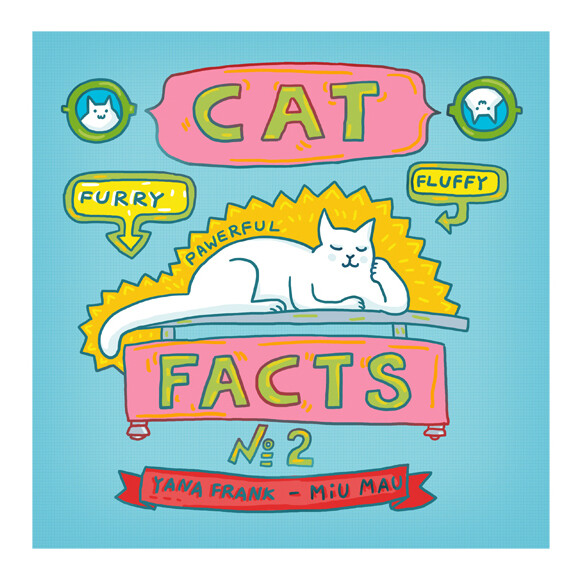 Зин "Cat Facts 2" (На английском!)