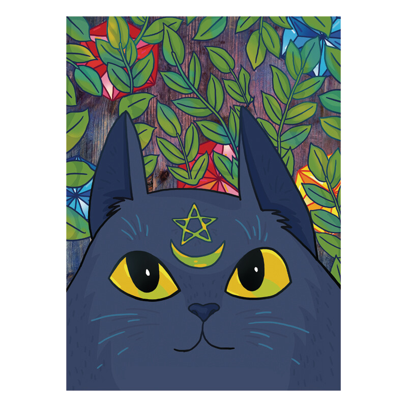 Divination Postcard (English)