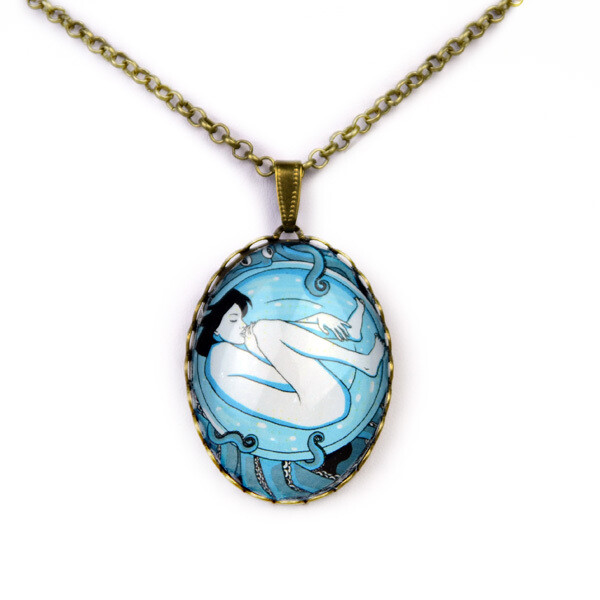 Necklace with Pendant &quot;Octopus&quot;