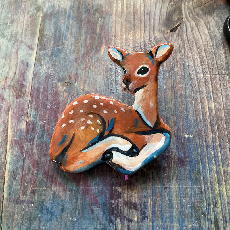Baby Deer Brooch