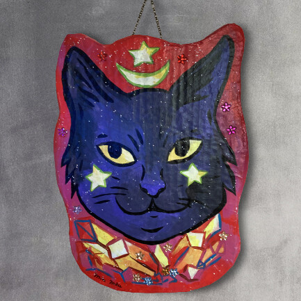 Magic Cat 3d Painting