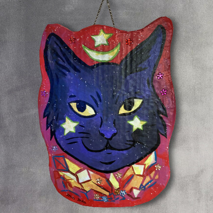 Magic Cat 3d  Painting