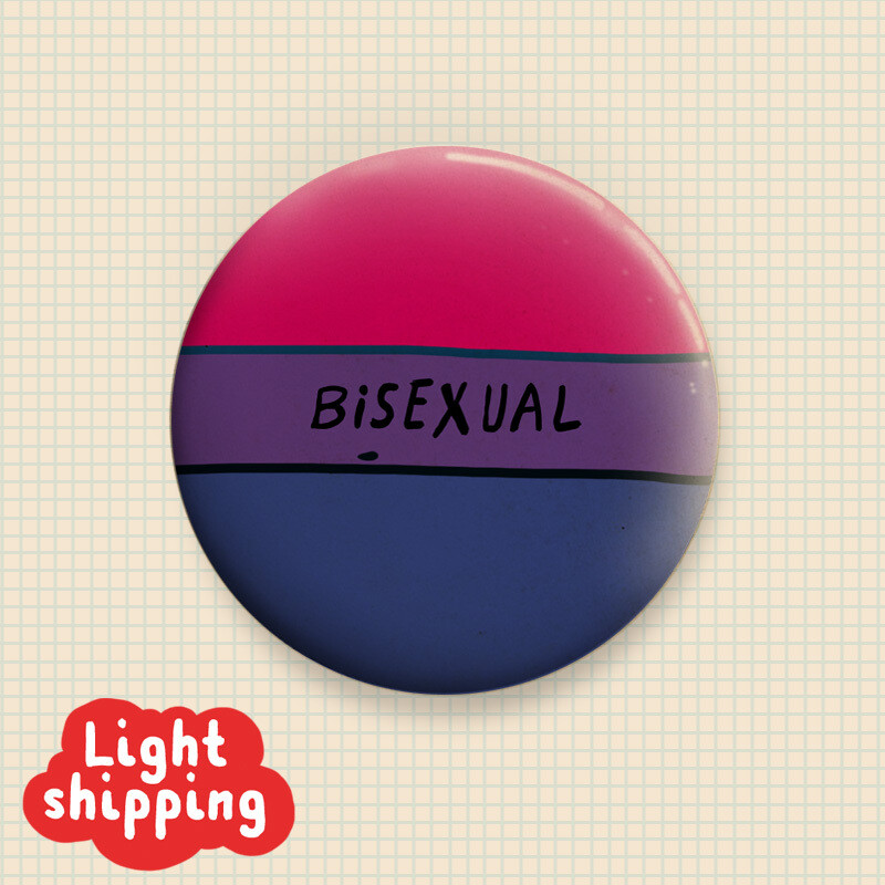 &quot;Bisexual&quot; Button