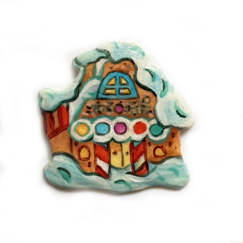 Gingerbread House MAGNET