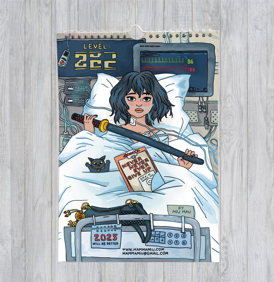 Calendar 2025 by Miu Mau