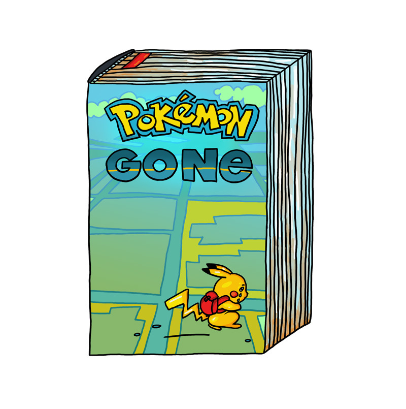 Postcard: "Pokemon Gone"
