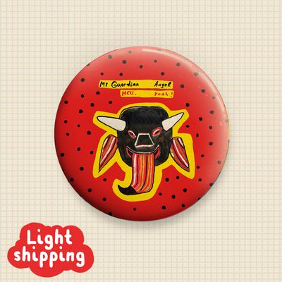 MAGNET Best Freinds Forever  Button 50mm