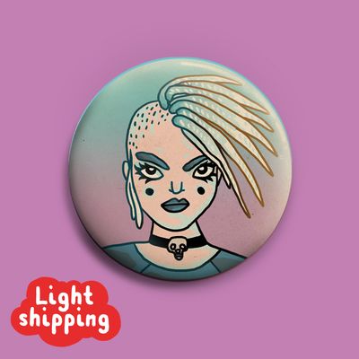 MAGNET &quot;BLN CTY GRL&quot; 50mm