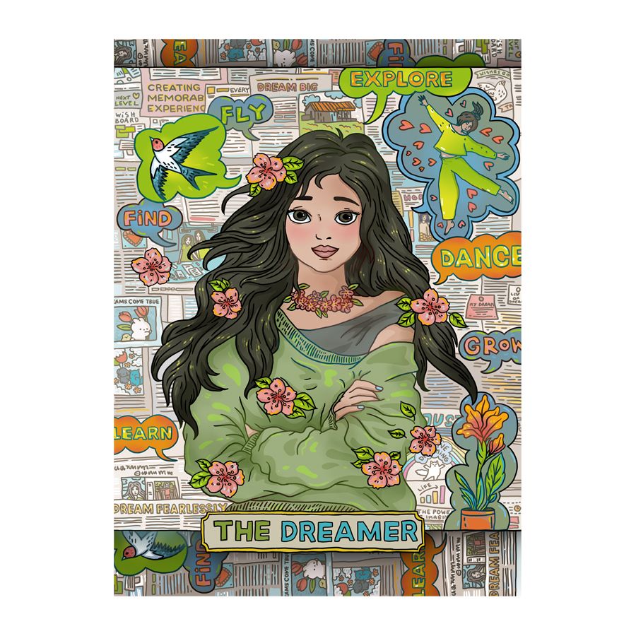 &quot;The Dreamer&quot; Postcard