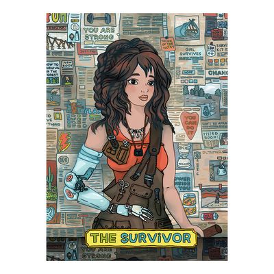 &quot;The Survivor&quot; Postcard